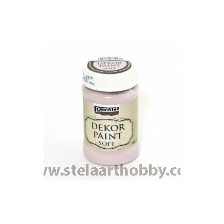PENTART Боя за декорация SOFT 100мл - викторианско розово P21476 