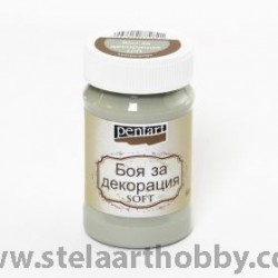 PENTART Боя кънтризелен SOFT 100мл - за декорация- P21642