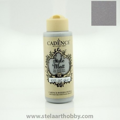 CADENCE STYLE MATT 9055 GRAY akrilna boq 120 ml
