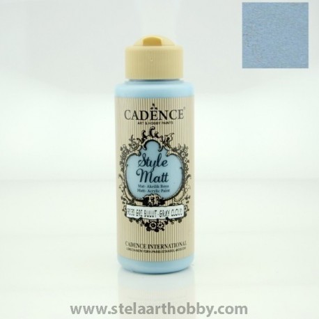 CADENCE STYLE MATT 9030 gray-cloud акрилна боя 120мл