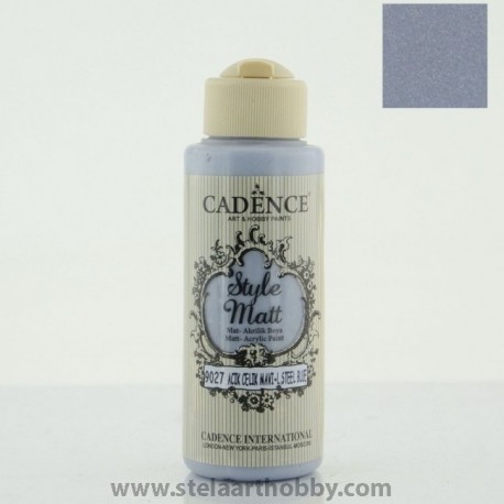 CADENCE STYLE MATT 9027 light steel blue акрилна боя 120мл