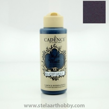 CADENCE STYLE MATT 9026 dark blue акрилна боя 120мл