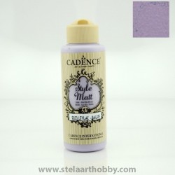CADENCE STYLE MATT 9023 MAUVE акрилна боя 120мл