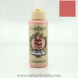CADENCE STYLE MATT 9019 flamigo pink акрилна боя 120мл