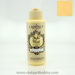 Cadence STYLE MATT 9008 VANI YELLLOW akrilna boq 120ml