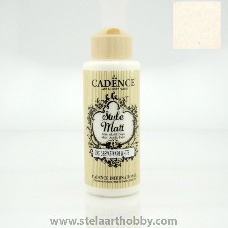 CADENCE STYLE MATT 9002 WARM WHITE акрилона боя 120мл