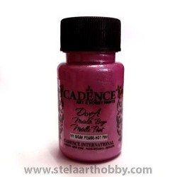 Cadence Dora супер металик 191 HOT PINK акрилна боя -50 мл