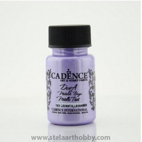 Cadence Dora супер металик 188 LAVANDER акрилна боя -50 мл