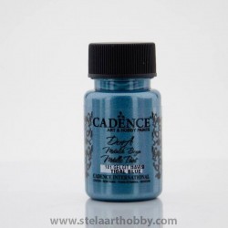 Cadence Dora супер металик 181 TIDAL BLUE акрилна боя -50 мл