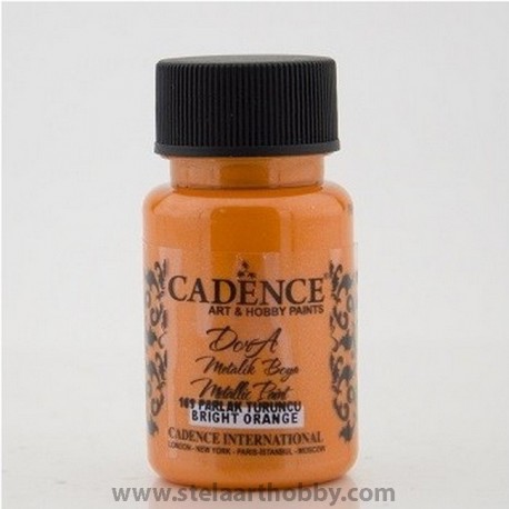 Cadence Dora супер металик акрилна 169 BRIGHT-ORANGE 50мл