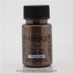 Cadence Dora супер металик акрилна 168 CHETNUT-KESTANE боя -50 мл