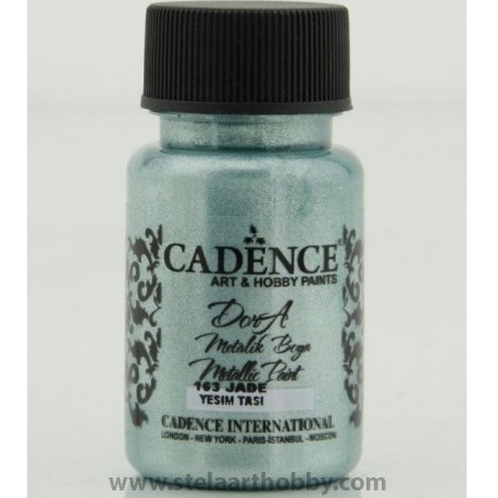Cadence Dora супер металик акрилна 163 JADE боя -50 мл