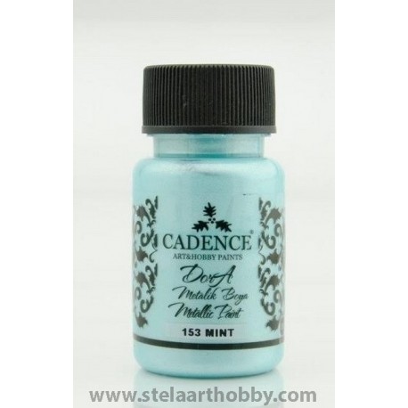 Cadence Dora супер металик акрилна 153 MINT-50 мл