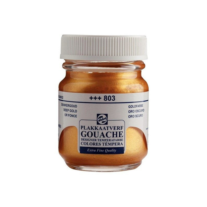 Темперна Боя Talens .Extra Fine 803 Златна Тъмна: 50 ml