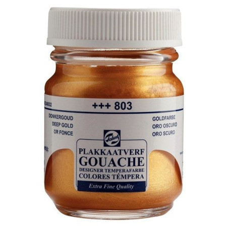 Темперна Боя Talens .Extra Fine 803 Златна Тъмна: 50 ml