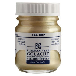 Темперна Боя Talens .Extra Fine 802 Златна Светла: 50 ml