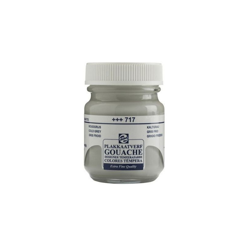 Темперна Боя Talens .Extra Fine .717 Студеносиво: 50 ml