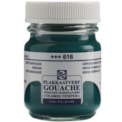 Темперна Боя Talens .Extra Fine 616 Виридиан Синьо-зелена : 50 ml