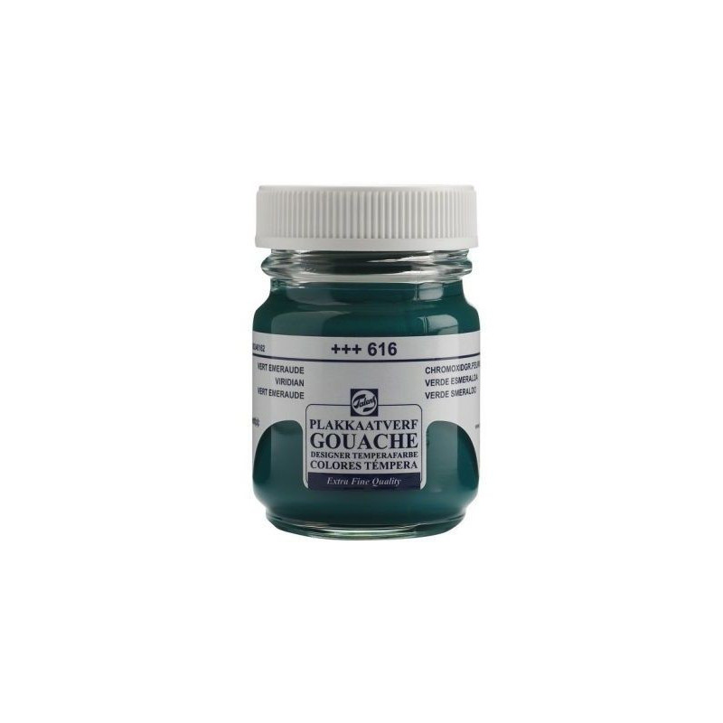 Темперна Боя Talens .Extra Fine 616 Виридиан Синьо-зелена : 50 ml