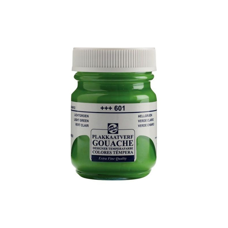 Темперна Боя Talens .Extra Fine 601 Светлозелена : 50 ml