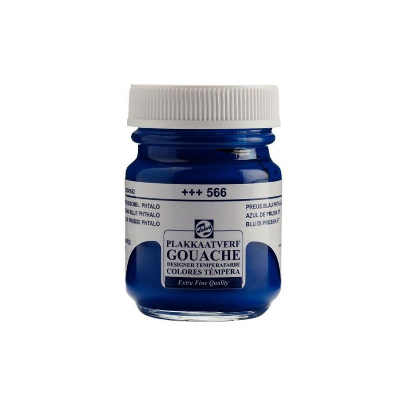 Темперна Боя Talens .Extra Fine 566 Прускосиня Фталова: 50 ml