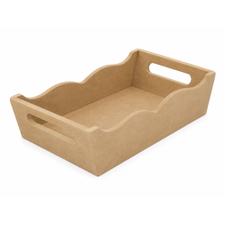 MDF Панер 28×15×7 см | За декорация и декупаж
