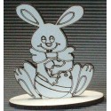 MDF ФИГУРКА ЗАЙЧЕ 7/6СМ