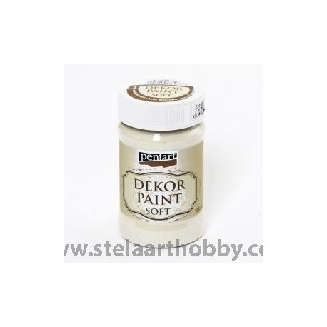 PENTART Боя за декорация SOFT 100мл - слонова кост P21637